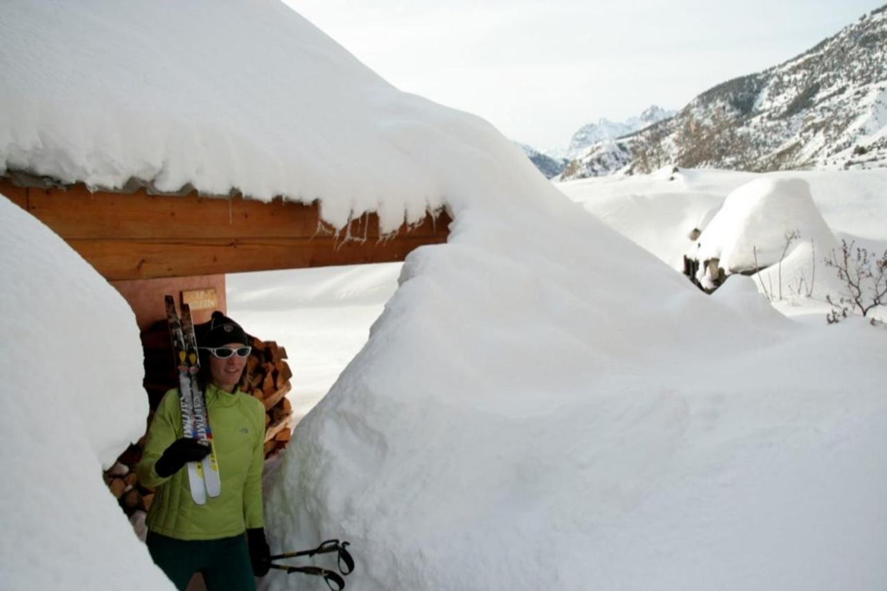 Chalet Le Melezin Hameau Des Chazals Nevache Hautes Alpes Exterior foto